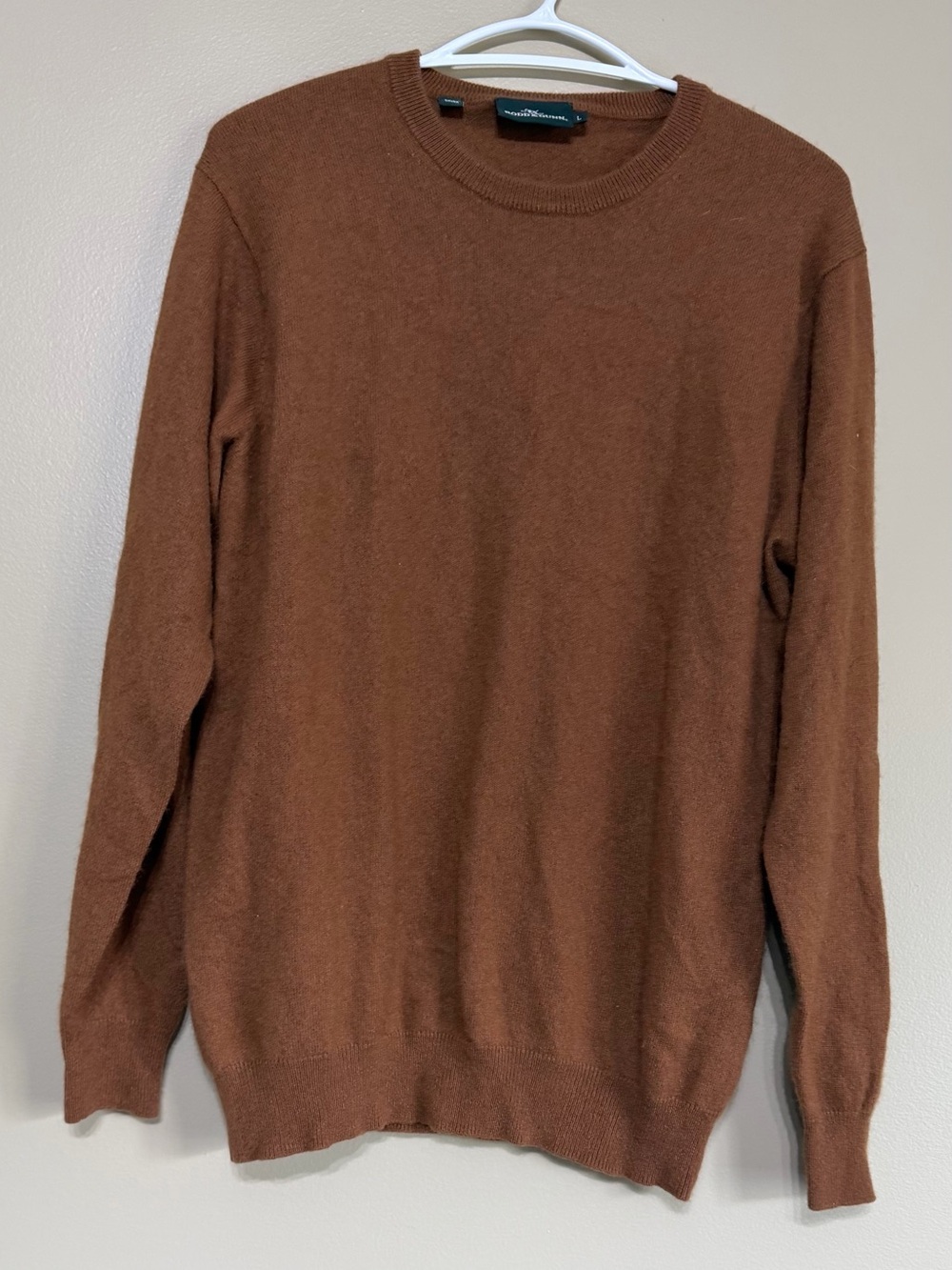 Rodd & Gunn Crewneck Merino Wool & Cashmere Crewneck Sweater